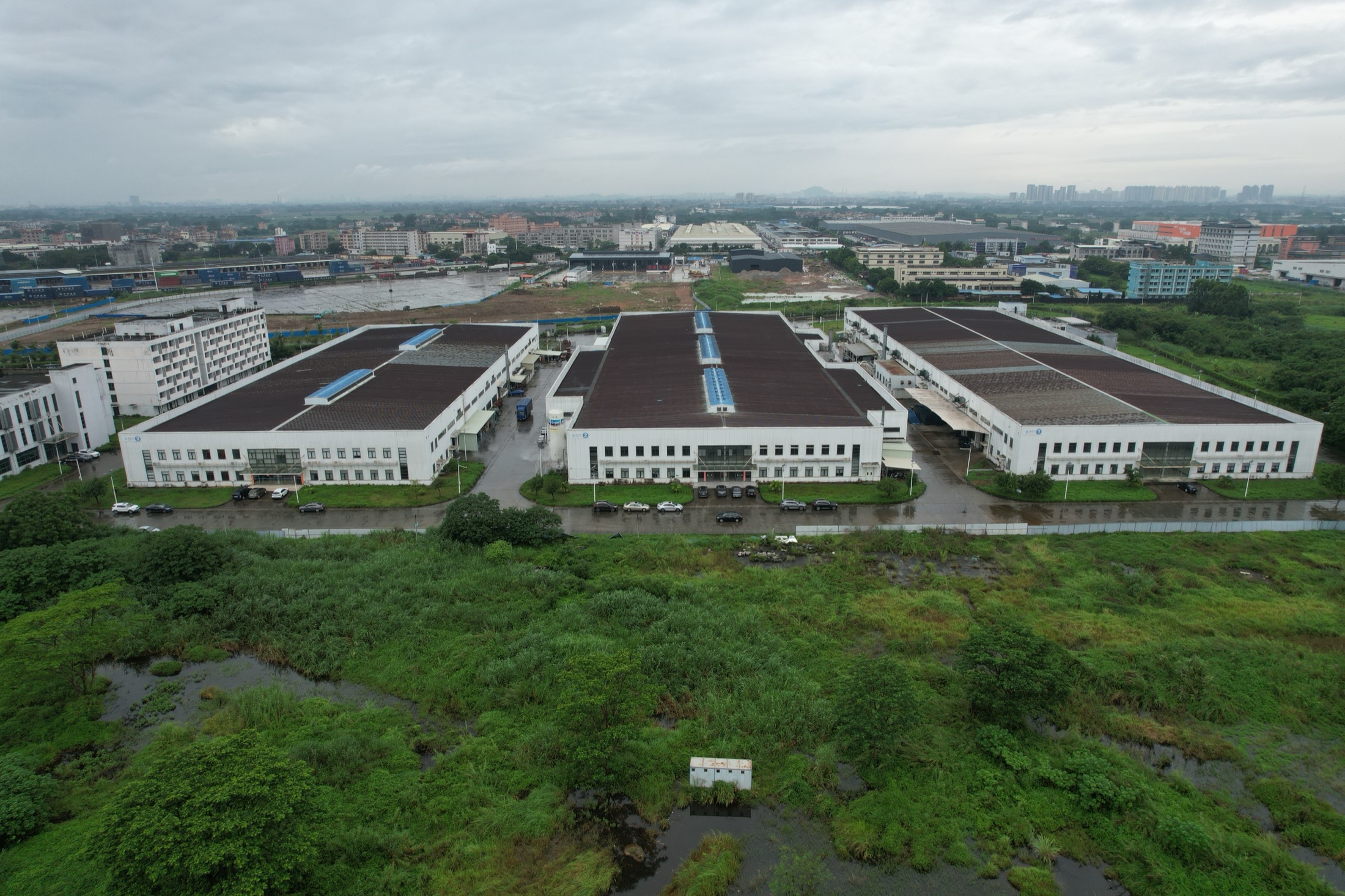 LogicFilms window film factory campus in China